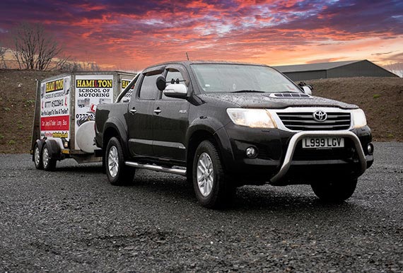 Trailer driving training by Car and Trailer Lessons NI